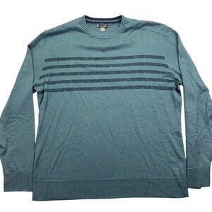 Smartwool Merino Wool Sweater Striped Crew Neck Pullover Top Mens XL‎